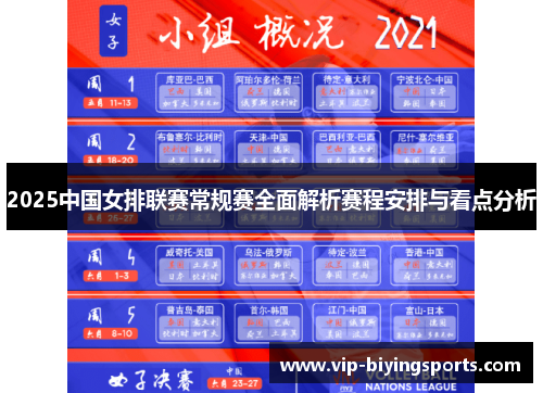2025中国女排联赛常规赛全面解析赛程安排与看点分析