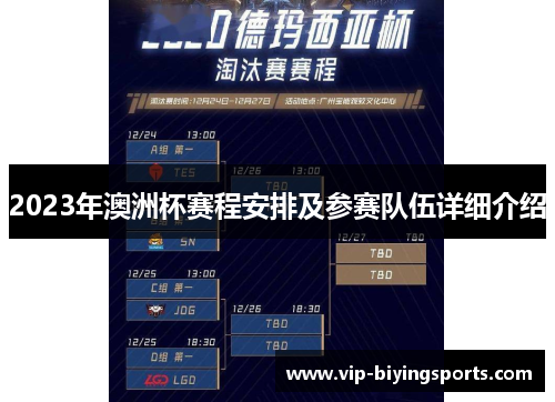 2023年澳洲杯赛程安排及参赛队伍详细介绍 2023年澳洲杯赛程安排及参赛队伍详细介绍